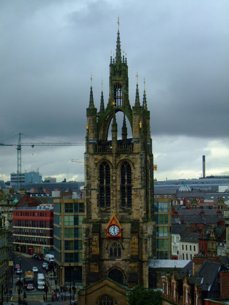 St Nicks from the Castle Keep, Newcastle, UK